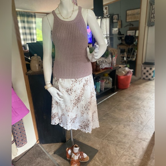 B.Moss Zipper Skirt(Sz10) double layer - Picture 5 of 6